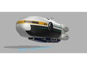 aurore alterra subnautica 3d print model - Mito3D