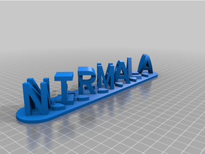 101 nirmala nethra personalizzato 3d print model - Mito3D
