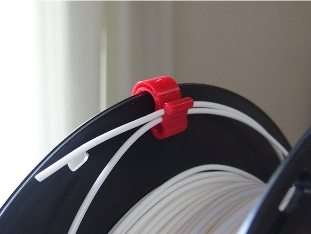 filamento bobina clip 175mm dual 3D print model - Mito3D