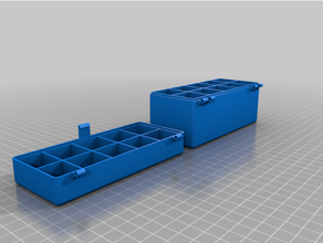 personalizado articulado caixa arredondado arestas divisórias 3d print model - Mito3D