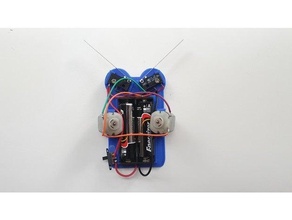 plataforma robot insecto bug robotica educativa 3d print model - Mito3D