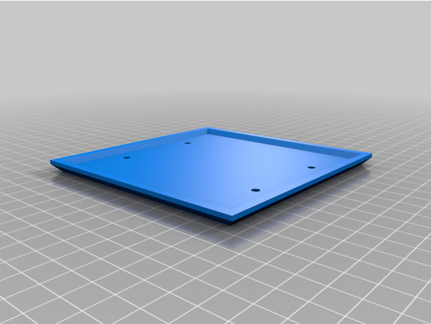 double-blank wallplate customized 3D print model - Mito3D