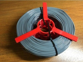 dobrável carretel plástico filamento plácido 3d print model - Mito3D
