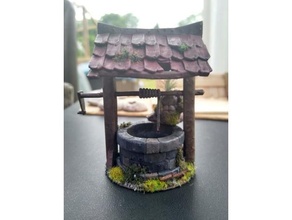 ridimensionato fantasia 28mm edificio medievale miniatura rpg soldato terreno warhammer 3d print model - Mito3D
