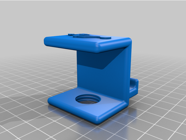 USB câble organisateur titulaire soutien 30mm plaque bureau 3D print model - Mito3D