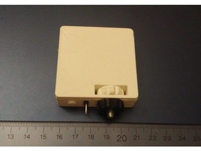 filamento sensor botão desencadear impressão pausa mudança filamentossensor acabar sens caso bainha 3d print model - Mito3D