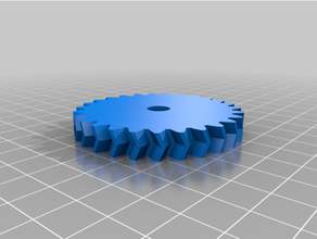 espiral engrenagem 27t personalizado 3d print model - Mito3D