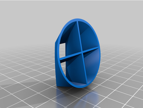 satsana fan duct baffle 3d print model - Mito3D