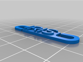 iris customized cable labels 3d print model - Mito3D