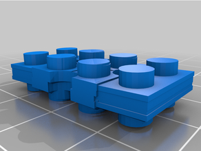 alternar Lego peças tijolo compatível Tecnico 3d print model - Mito3D