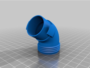 g1 tubo fio Bilge bomba adaptadores bsp encanamento snap on 3d print model - Mito3D