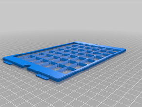 42 wp touchchat keyguard pure sense case customized 3d print model - Mito3D