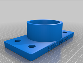 sfx 100 footcup soporte sfx100 3d print model - Mito3D
