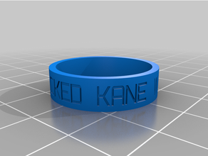 wicked kane customized 3d print model - Mito3D