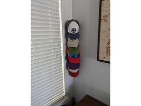 baseball cap hanger 3d print model - Mito3D