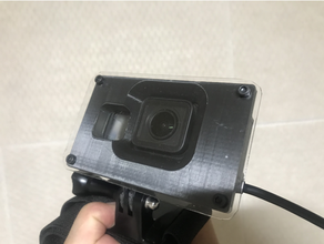 gopro héroe 5 6 7 airsoft protector lente 3d print model - Mito3D