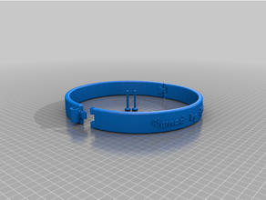 Halsband Prüfung angepasst 3d print model - Mito3D