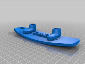 chaveiro despertar chaveiro wakeboard 3d print model - Mito3D
