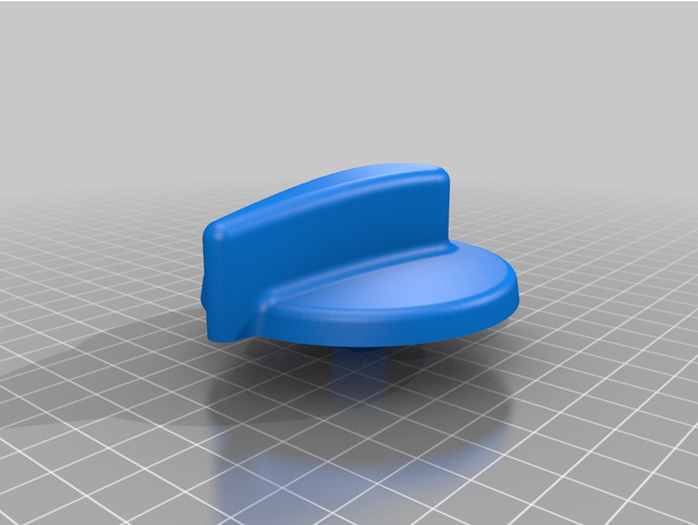 stove knob fusion360 3D print model - Mito3D
