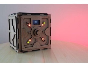 Riss Code sicher Puzzle Box Arduino Anzeige Spiel Laser Schnitt Schneiden LED oled Spielzeug 3d print model - Mito3D