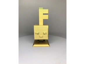 chave golem Minecraft masmorras quadra rastejador masmorra fantasia estatueta jogos mini miniatura miniaturas brinquedo brinquedos 3d print model - Mito3D