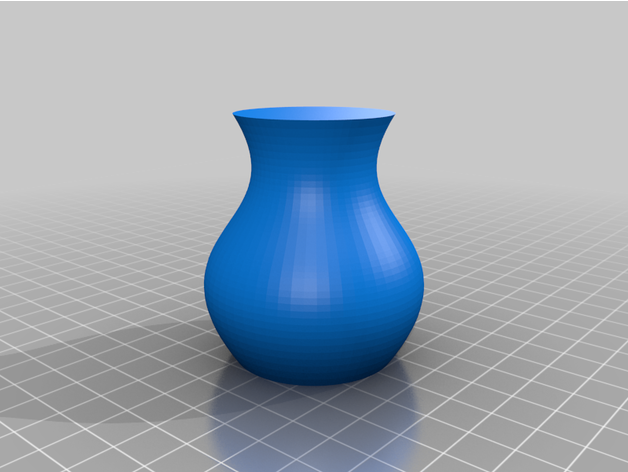 gv bezier vaso personalizzato 3D print model - Mito3D