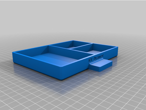 sy tiroir boîte personnalisé 3d print model - Mito3D