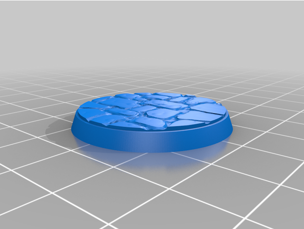 taş temel 32mm 3D print model - Mito3D