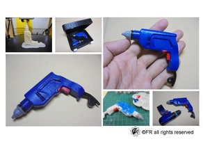mini electric drill driver tool tools 3d print model - Mito3D
