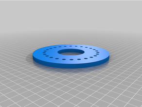 5c girar 26 agujero personalizado 3d print model - Mito3D
