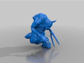 plague ogryn - nurgle daemon promo model 40k aos ogor ogre 3d print model - Mito3D