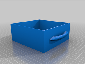 caja outils boîte commode 3d print model - Mito3D