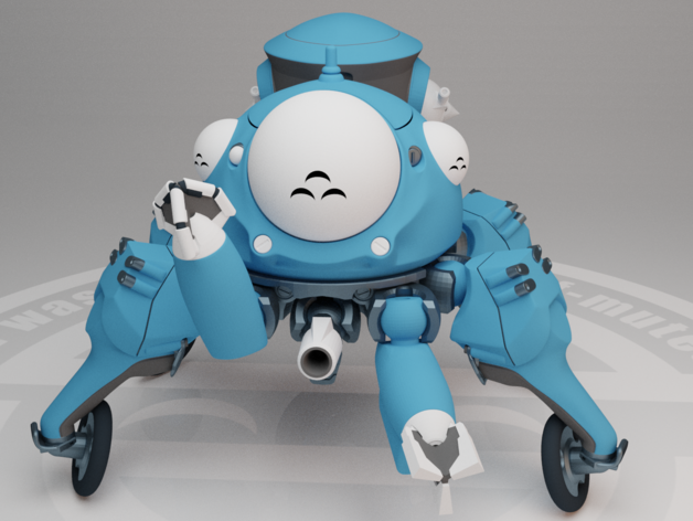 chibi tachikoma 3D print model - Mito3D