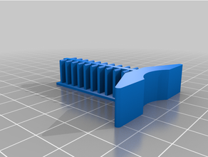 elho saddle bridge planter clamp bracket 3d print model - Mito3D