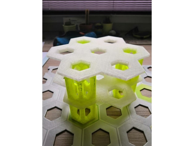 gravitrax compatible plaque base 3D print model - Mito3D