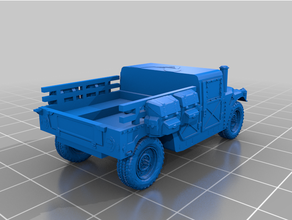 1 100 hmwwv kargo araç 3d print model - Mito3D