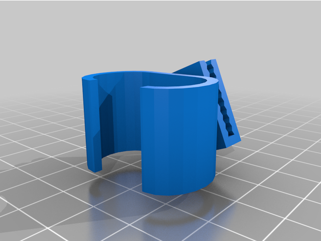 Salisbury ışık klips elektriksel Emniyet el feneri Kulp destek 3D print model - Mito3D