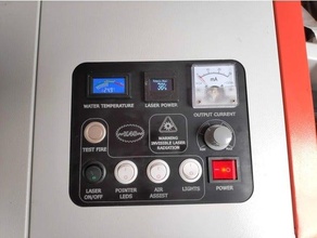 k40 láser personalizado controlar panel 40w Corte laser 3d print model - Mito3D