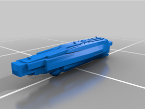nef özel nova uzay gemisi gemi 3d print model - Mito3D