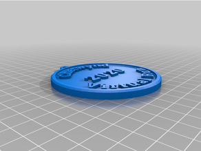 chetwynd virtual medal 3d print model - Mito3D