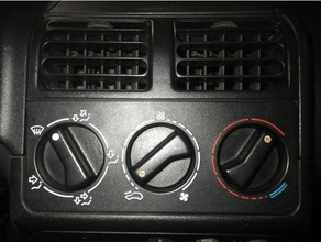 Peugeot 205 aquecedor discar botão 3d print model - Mito3D