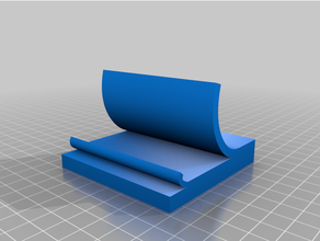 post-it phone stand support smartphone telephone 3d print model - Mito3D