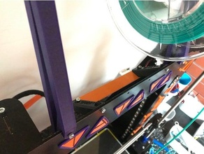 Tatara Led şerit binmek ağ a8 çelik Yükselt 3d print model - Mito3D