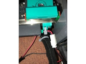 mgn12 cable mount management yamboo 3d print model - Mito3D