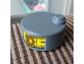 sewing measuring tape holder cloth ruler measure measurement tool singer 258 vinyl 3d print model - Mito3D