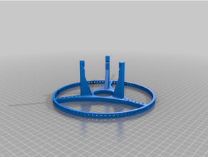 masterspool interior filamento carrete 3d print model - Mito3D