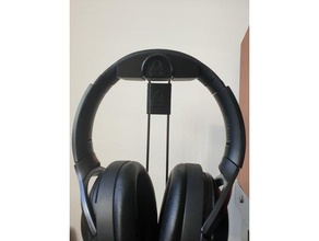 creative soundblaster x7 headphone rest improvements 3d print model - Mito3D
