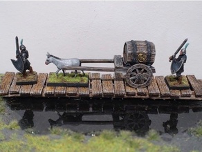 bois pont donjons dragons infini tuer équipe miniature miniatures Mordheim nécromonde cri guerre marteau 40k whfb 3d print model - Mito3D