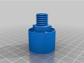 Glocke Siphon hydroponisch Hydrokultur 3d print model - Mito3D