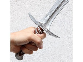 picada espada punhal senhor argolas 3d print model - Mito3D